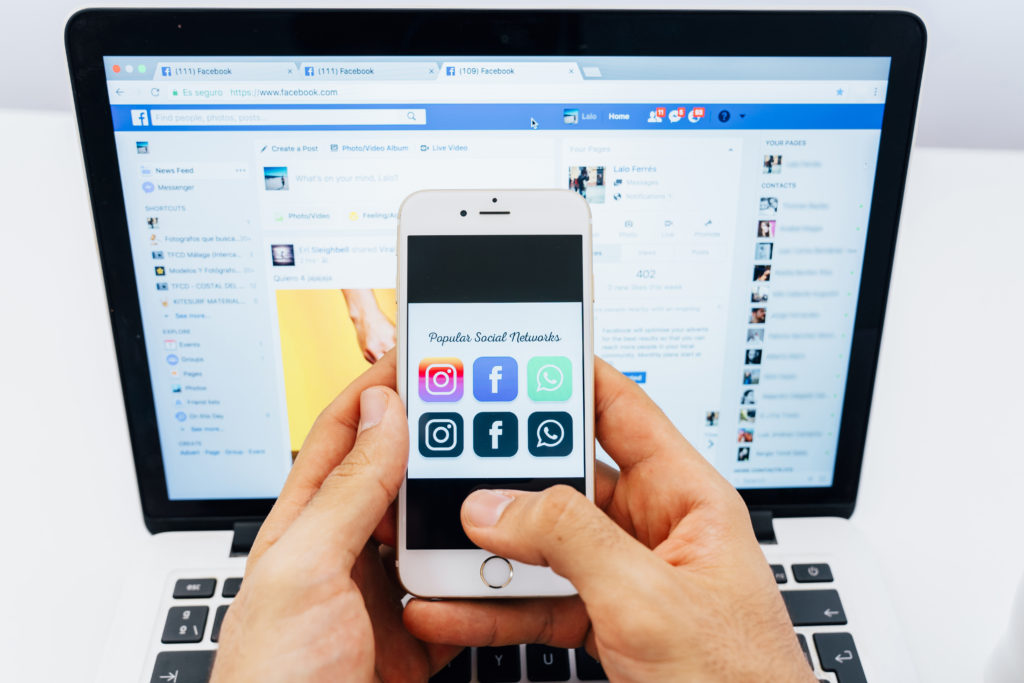 Redes sociais importantes para o consultorio