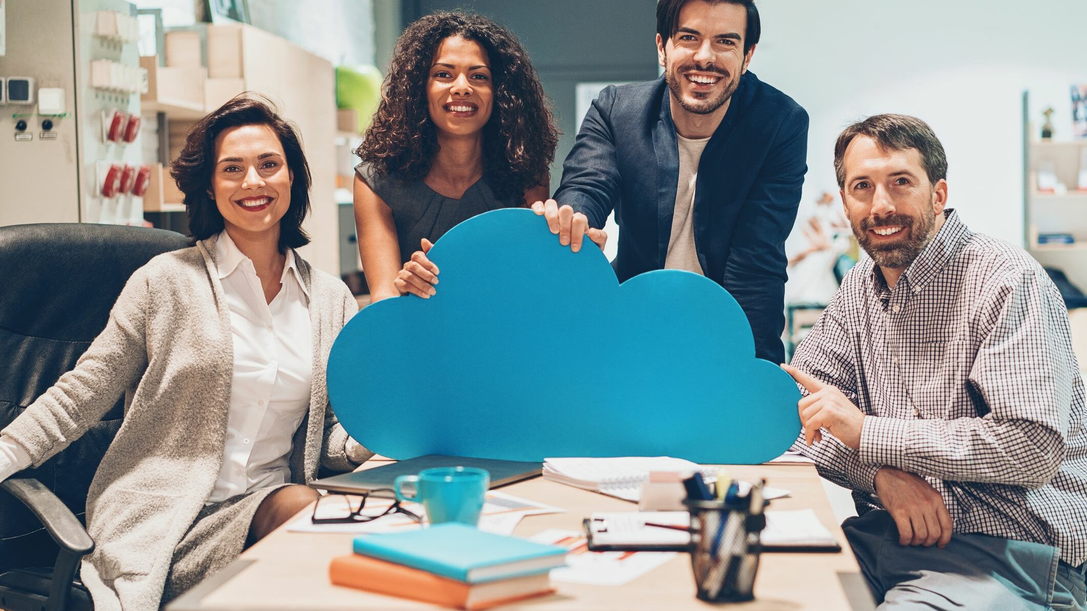Pessoas que perceberam as vantagens do software em nuvem