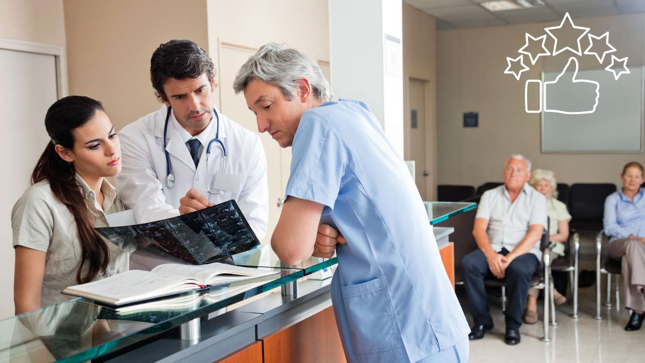 Melhor experiência para pacientes.